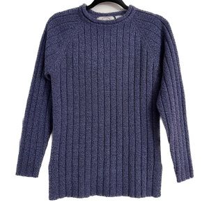 80's Vintage blue Sweater size small